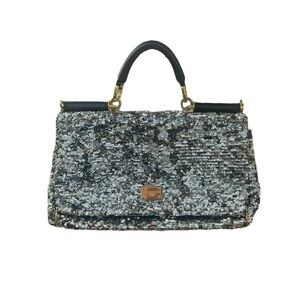 Dolce & Gabbana Miss Sicily Sequin Bag